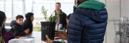 Students learn about Native Plants at Oxbow