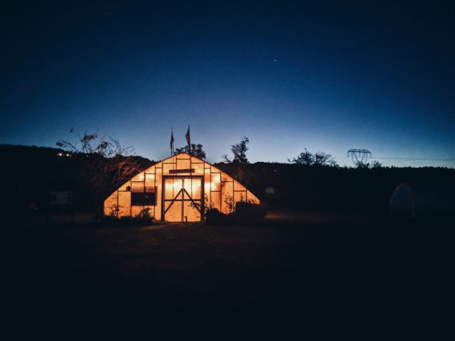 Oxbow at night